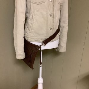 Fossil Leather crossbody bag.